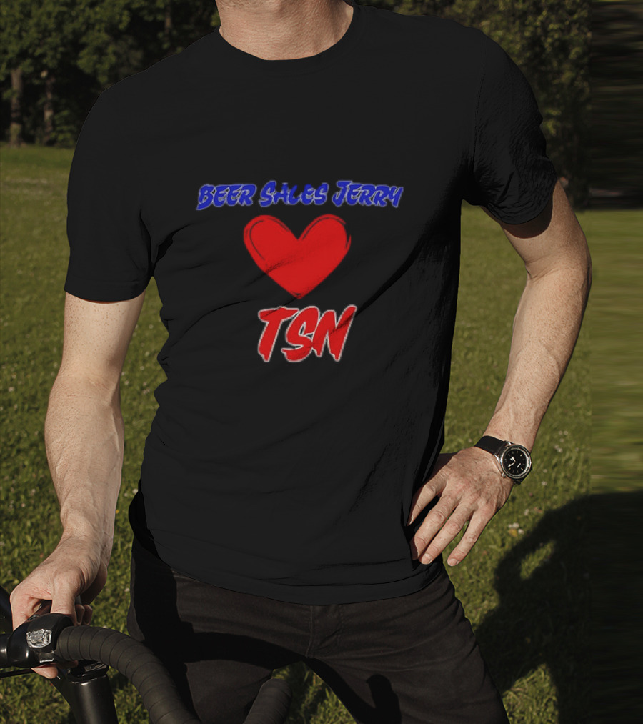 Beer Sales Jerry Love Heart TSN T-Shirt