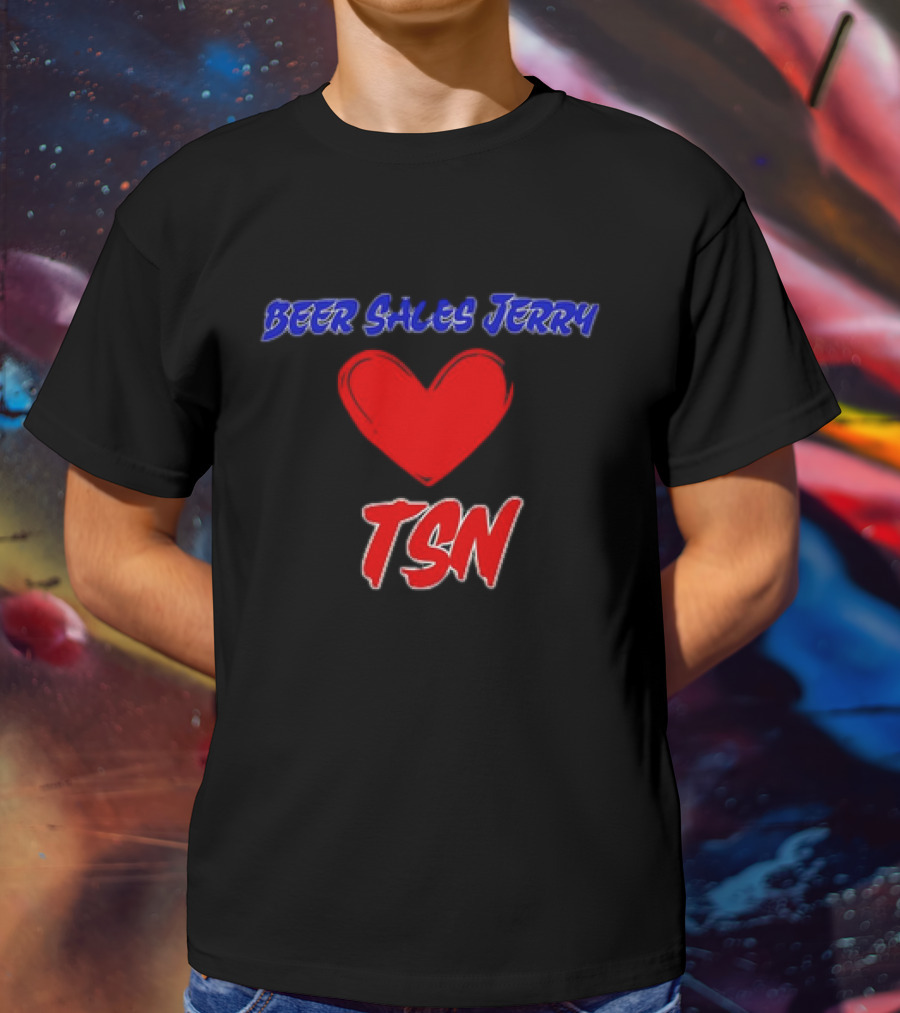 Beer Sales Jerry Love Heart TSN T-Shirt