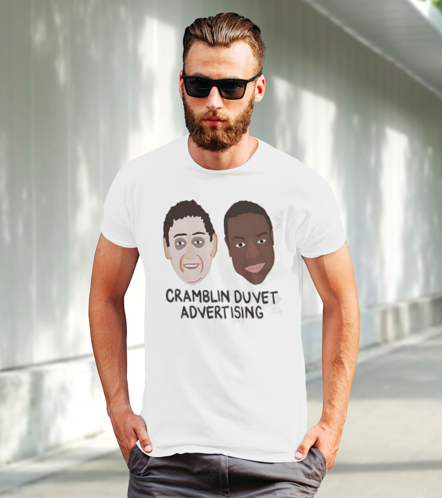 Cramblin Duvet Advertising Faces T-Shirt
