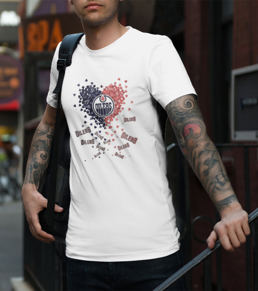 Edmonton Oilers Heart Oilers Passionate Oilers Oilers Oilers T-Shirt