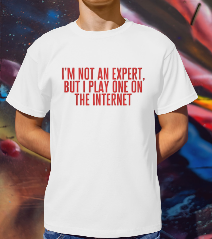 I'm Not An Expert But I Play One On The Internet T-Shirt