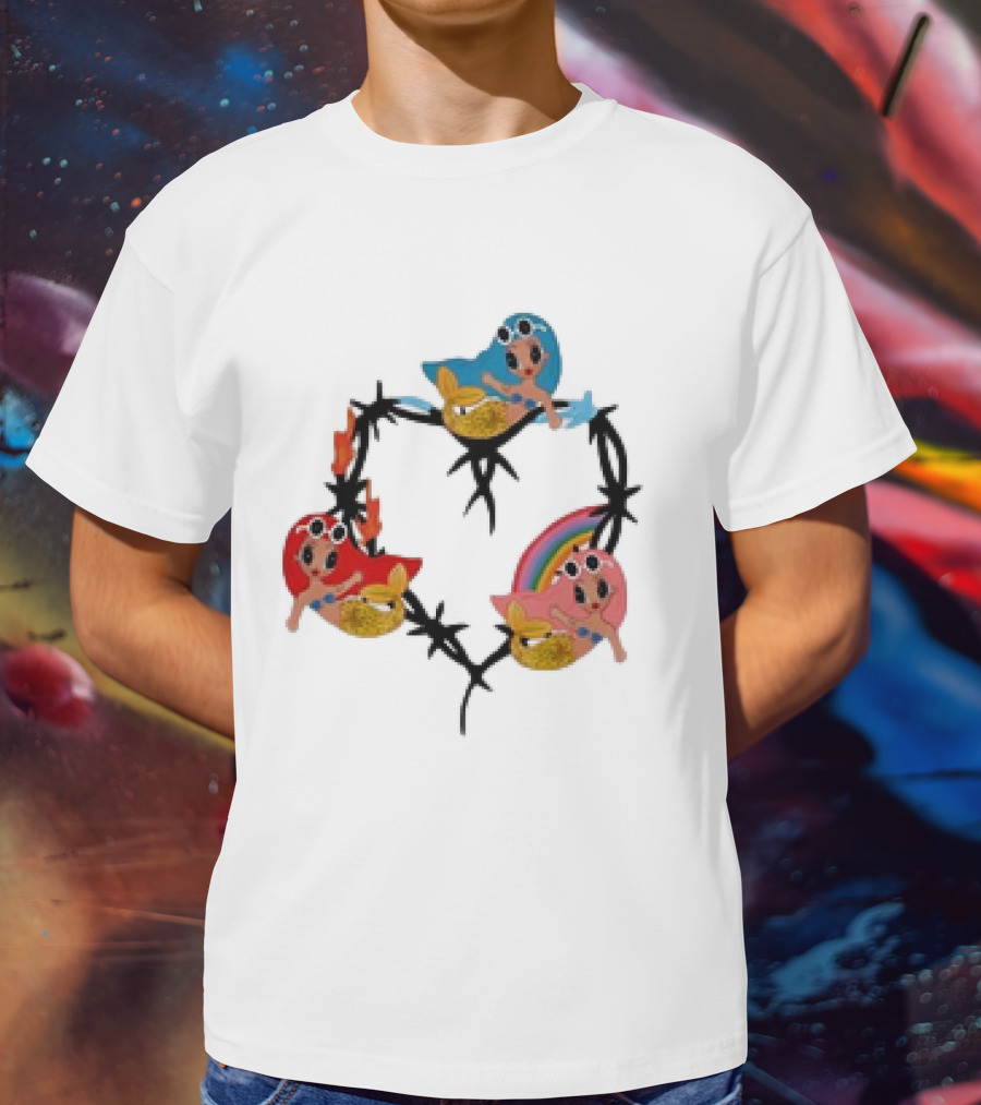 Karol G MSB Forever Mermaids And Barbed Wire T-Shirt