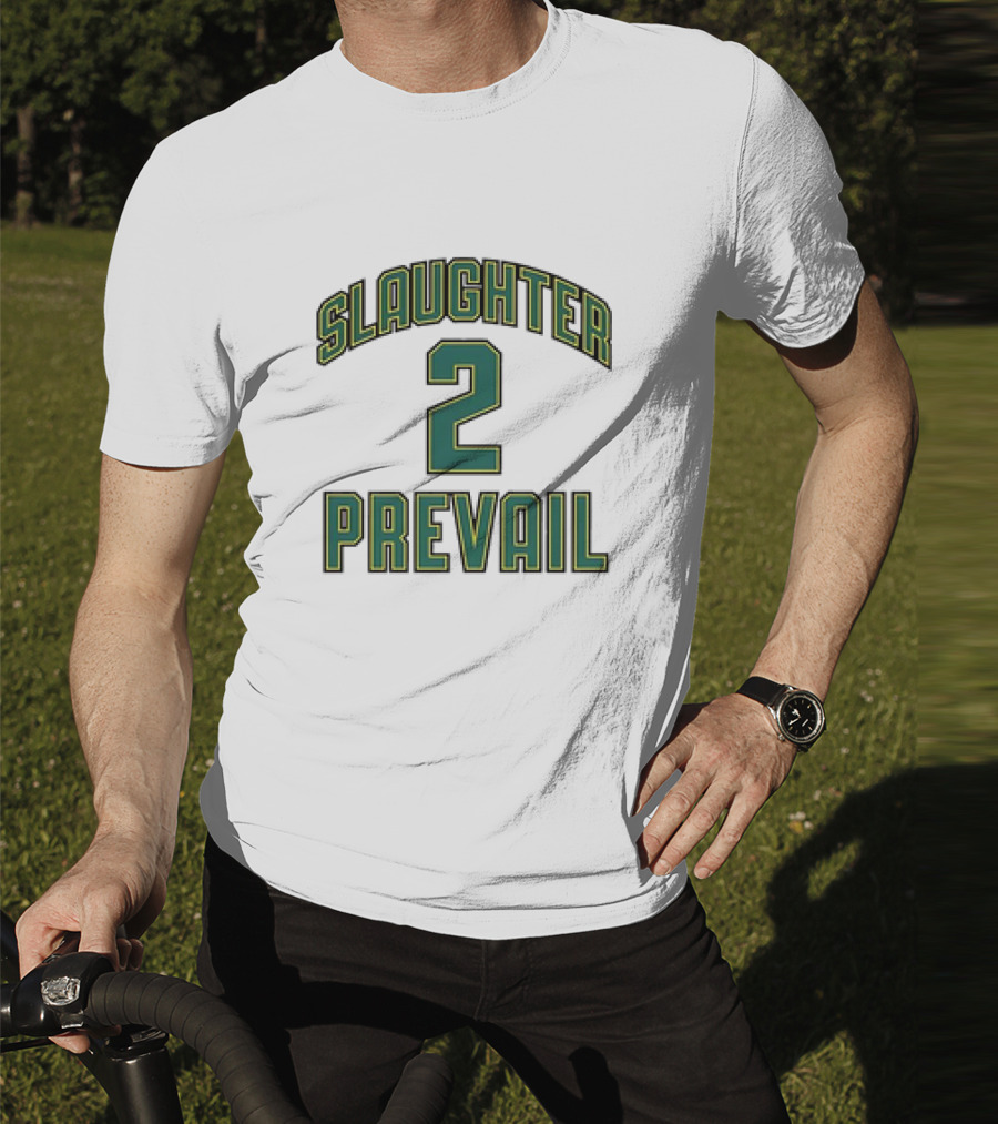 Slaughter 2 Prevail Hockey Jersey Number T-Shirt