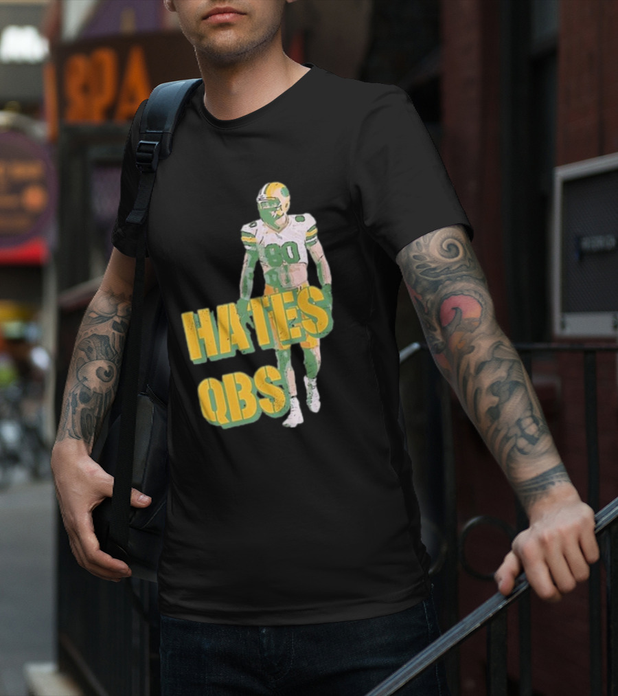 Donald Driver 80 Hates QBs T-Shirt