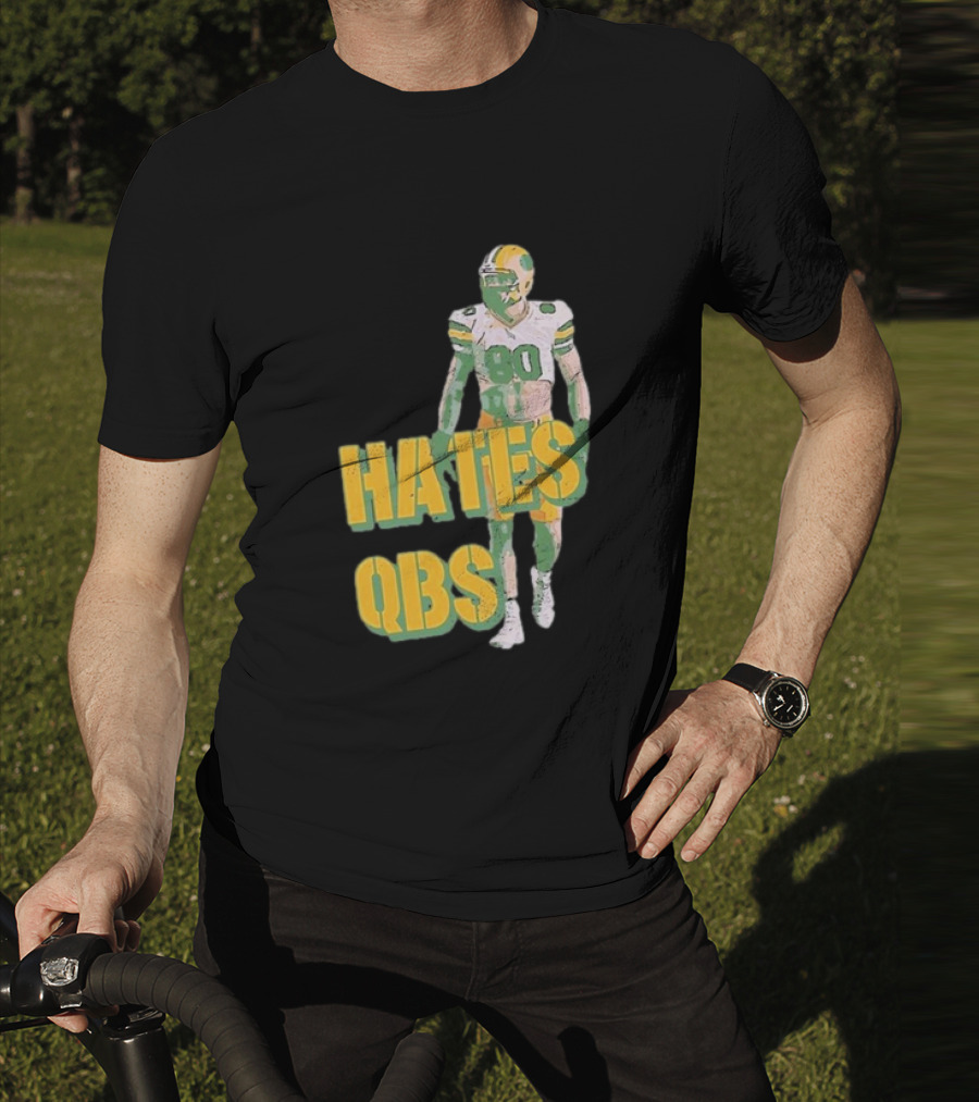Donald Driver 80 Hates QBs T-Shirt