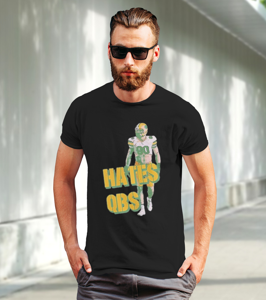 Donald Driver 80 Hates QBs T-Shirt