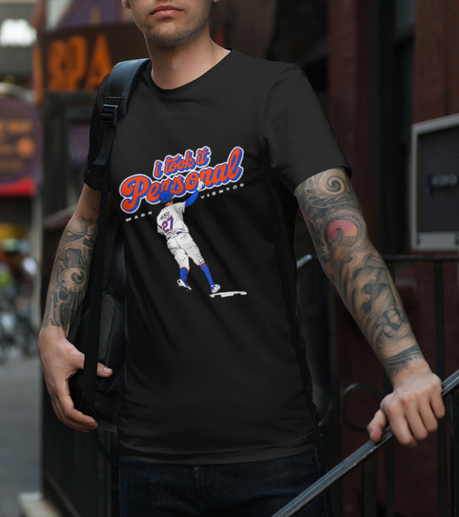 Mark Vientos I Took It Personal New York Mets Vintage T-Shirt