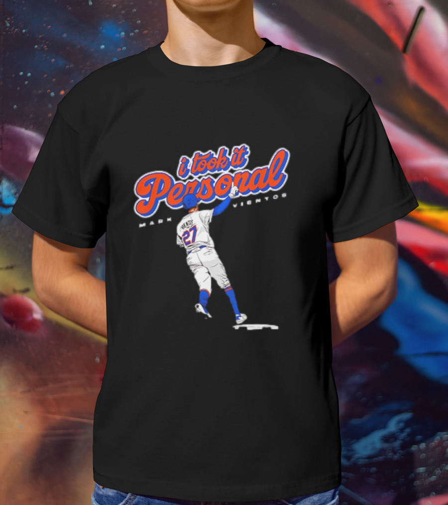 Mark Vientos I Took It Personal New York Mets Vintage T-Shirt