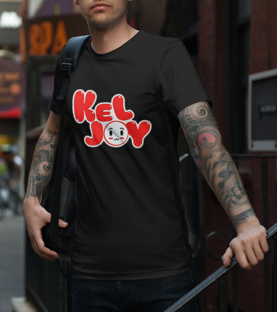 Kel Joy Cute Character Face T-Shirt