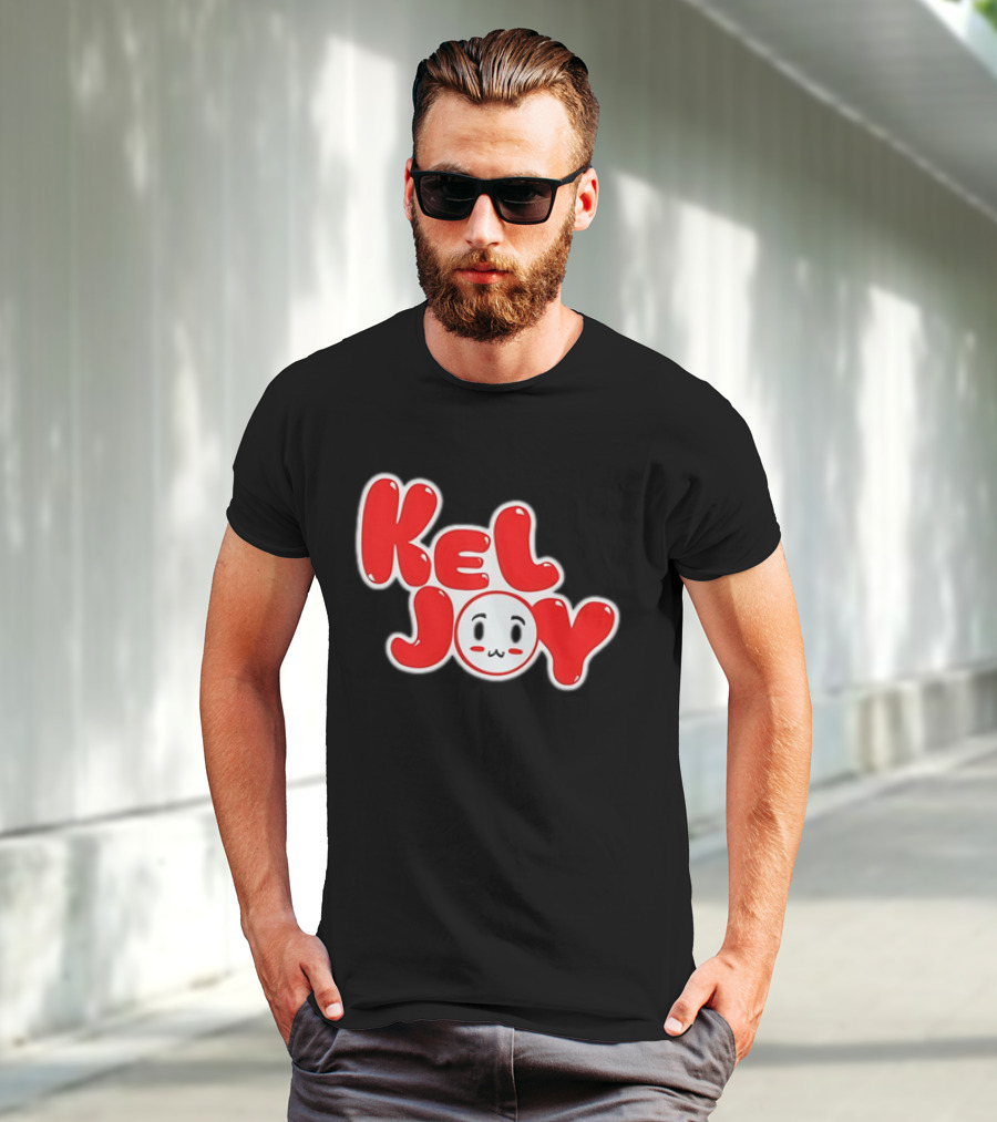 Kel Joy Cute Character Face T-Shirt