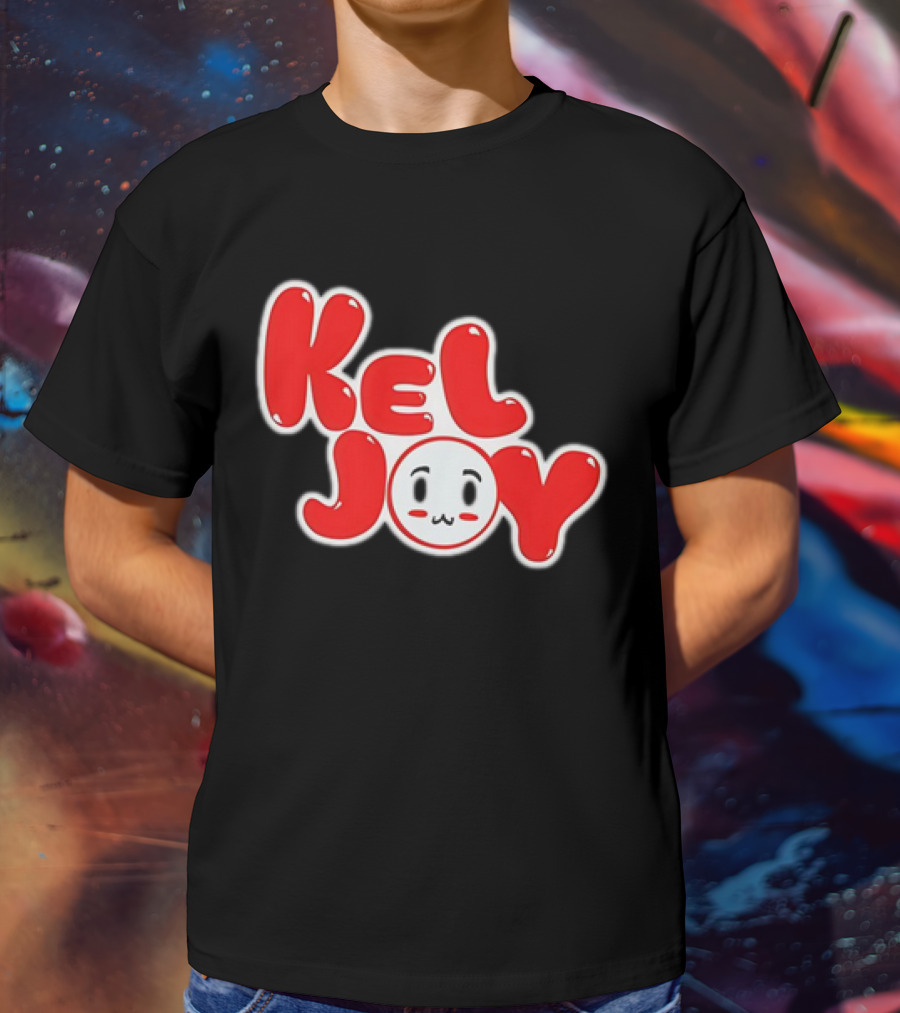 Kel Joy Cute Character Face T-Shirt