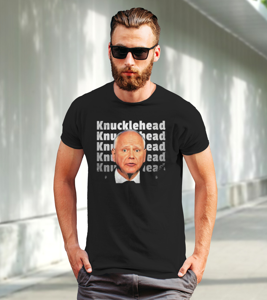 Knucklehead Knucklehead Knucklehead Knucklehead Tim Walz Vintage T-Shirt
