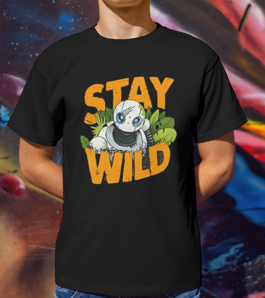 Stay Wild Roz The Wild Robot Jungle Adventure T-Shirt