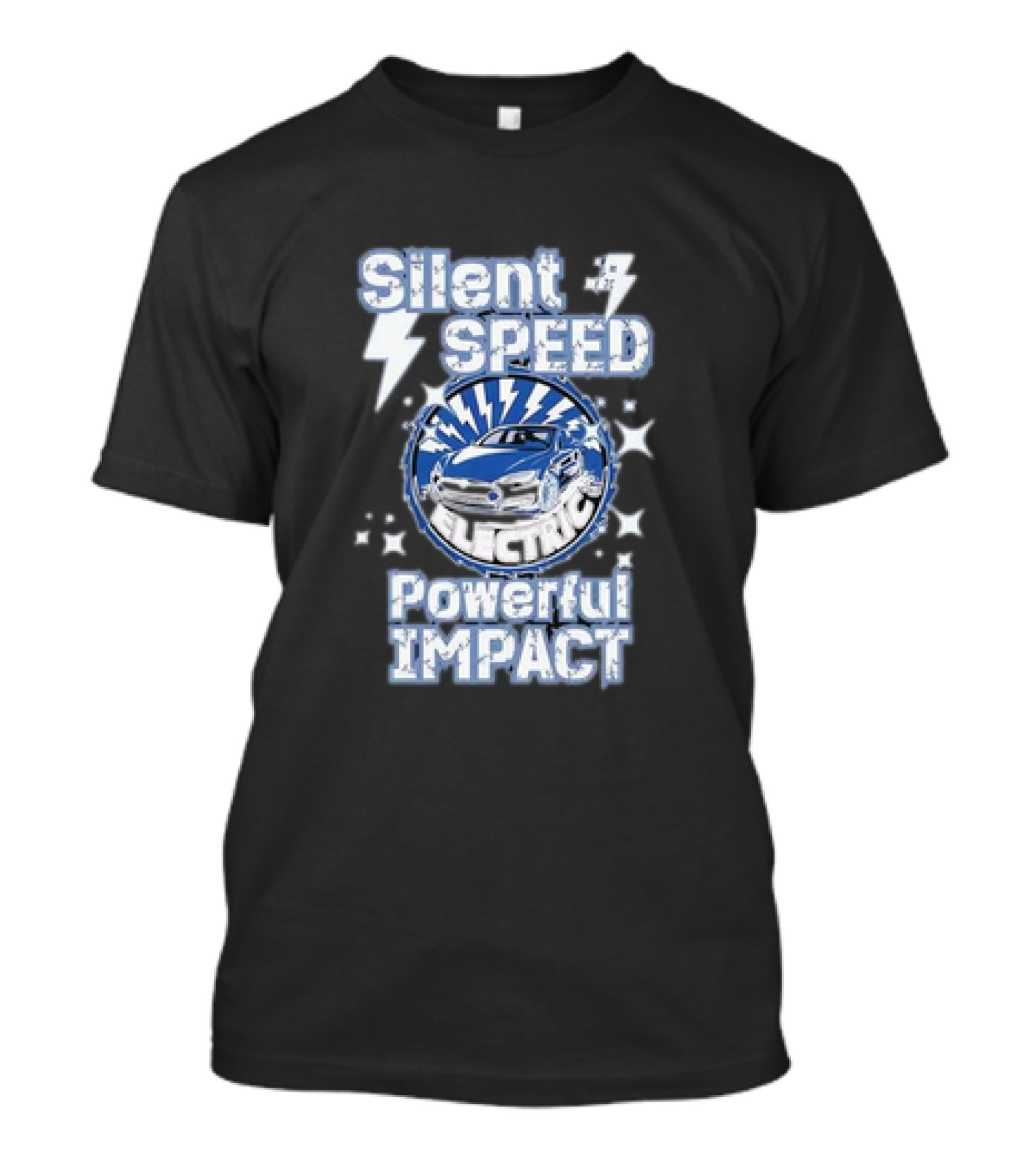 Silent Speed Electric Powerful Impact Car Driver T-Shirt