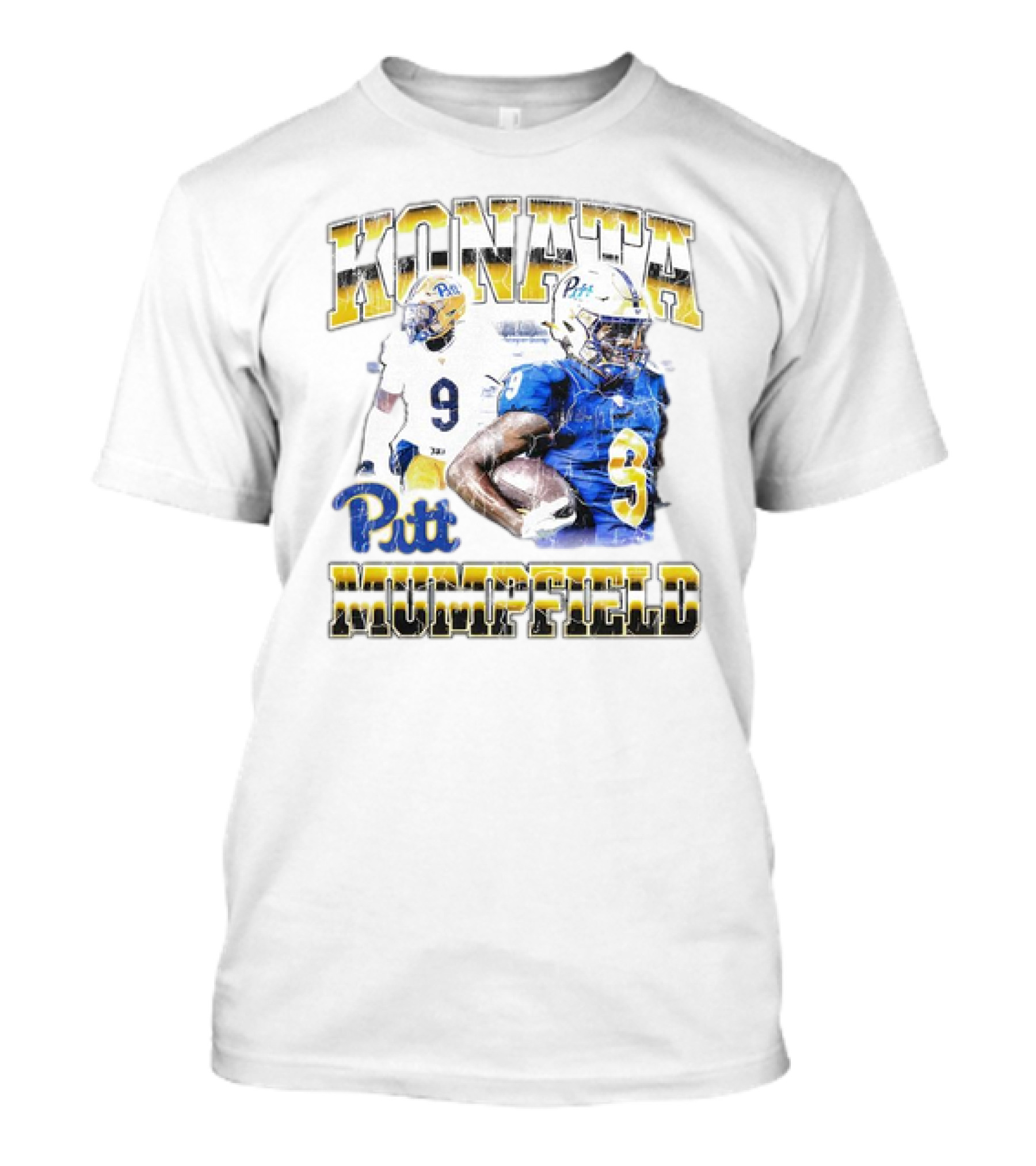 Konata Mumpfield Pitt Football #9 Jersey T-Shirt