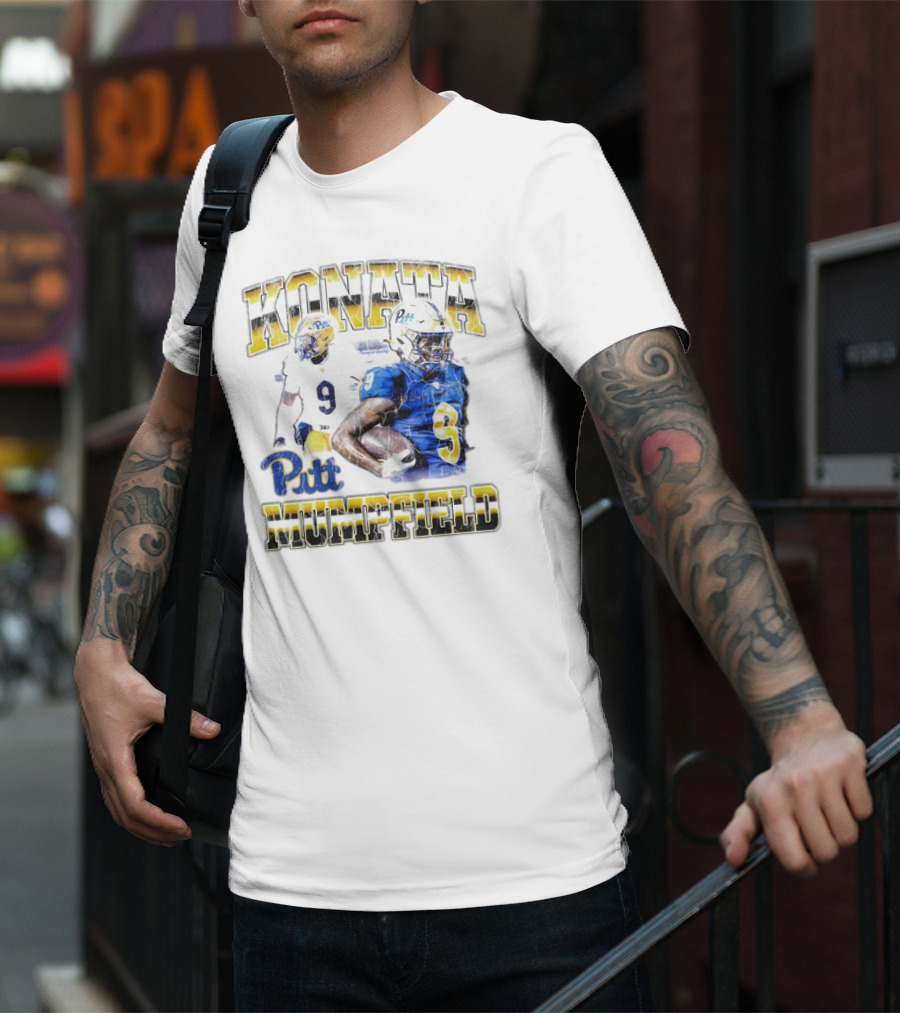 Konata Mumpfield Pitt Football #9 Jersey T-Shirt