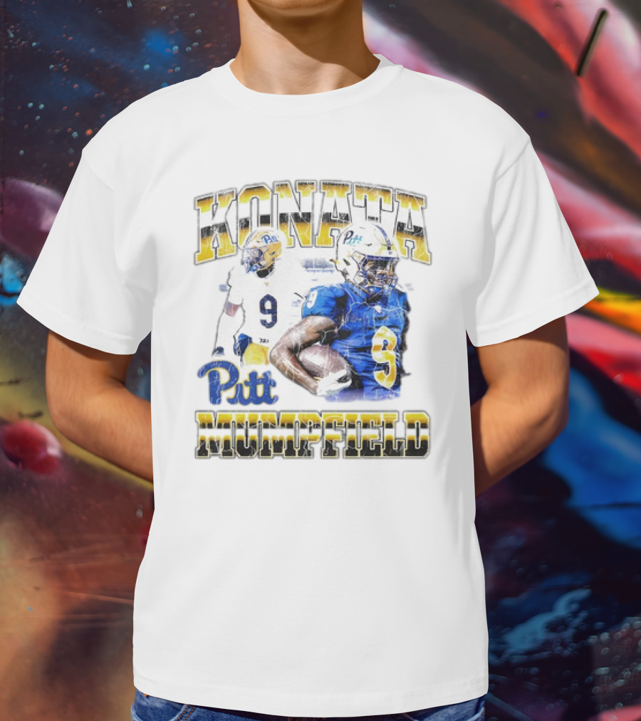 Konata Mumpfield Pitt Football #9 Jersey T-Shirt