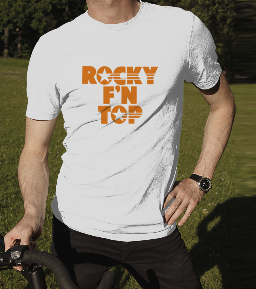 Tennessee Volunteers Basketball Rocky F’n Top Star Stripes T-Shirt