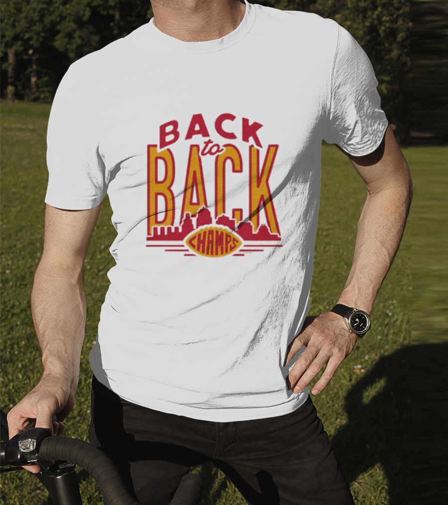 Kansas City Chiefs Back To Back Champs Ronald McDonald Back To Back Champs T-Shirt