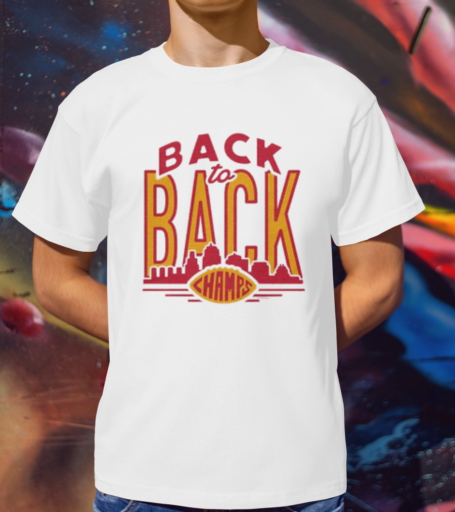 Kansas City Chiefs Back To Back Champs Ronald McDonald Back To Back Champs T-Shirt