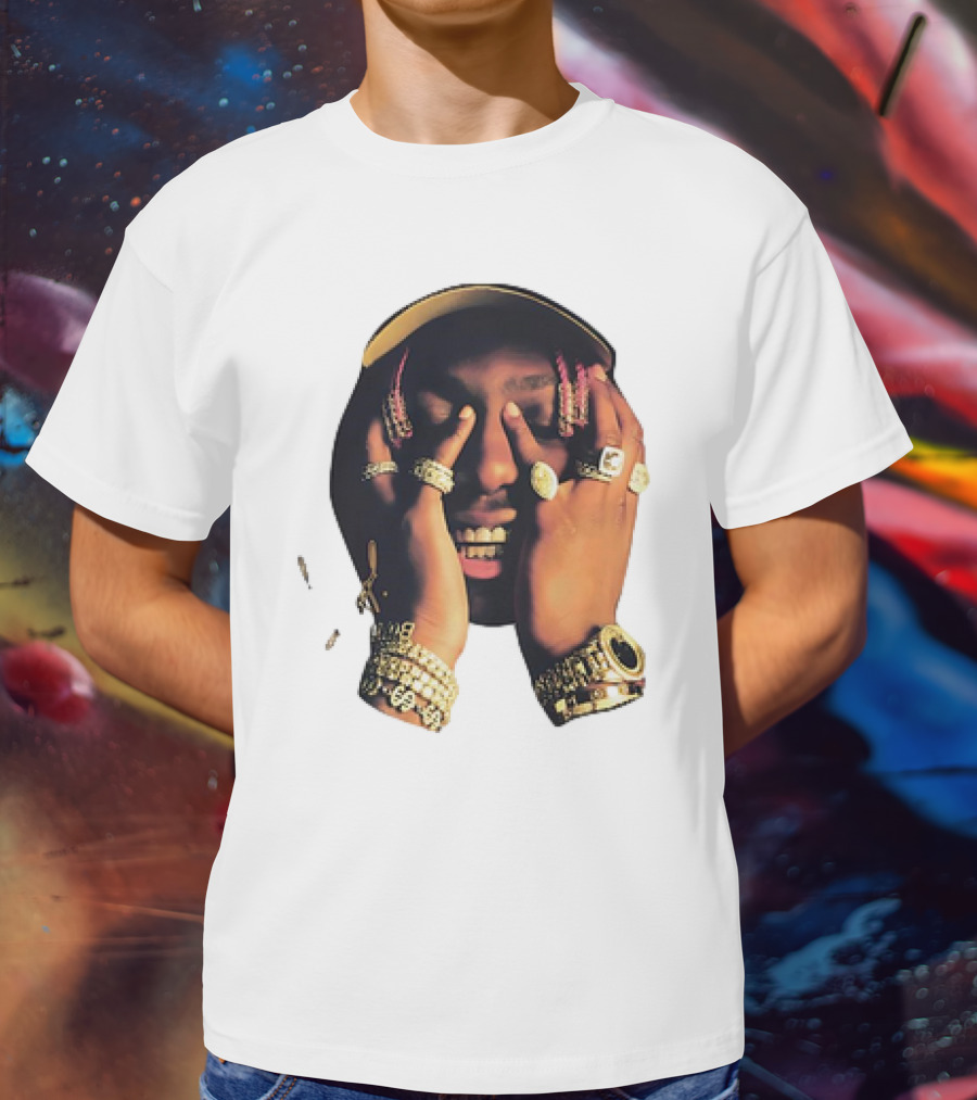 Lil Yachty Rap Hip Hop Jewelry Face Expression T-Shirt