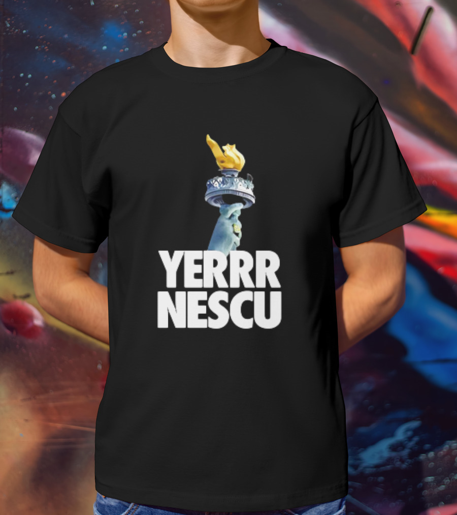 Yerrrnescu Statue Of Liberty Torch T-Shirt