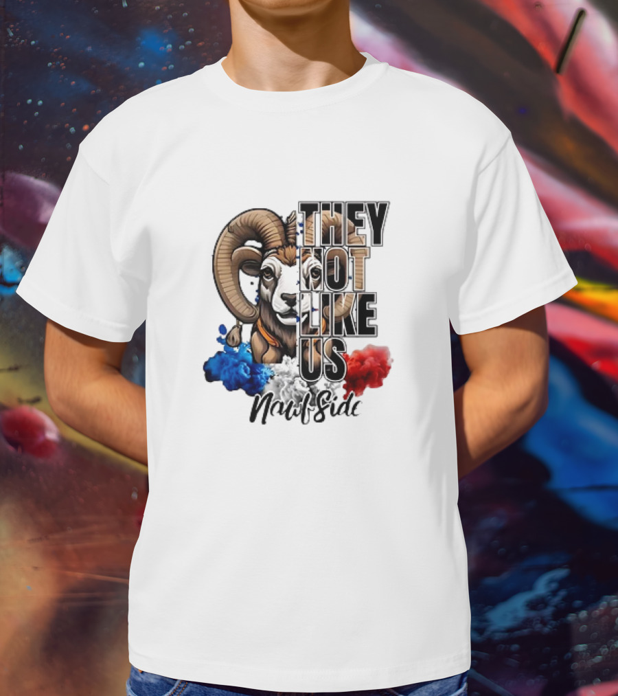 GW Carver High School RAMS They Not Like Us Nawfside T-Shirt