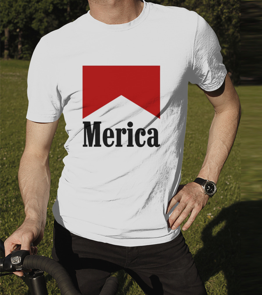 Merica Red Chevron T-Shirt
