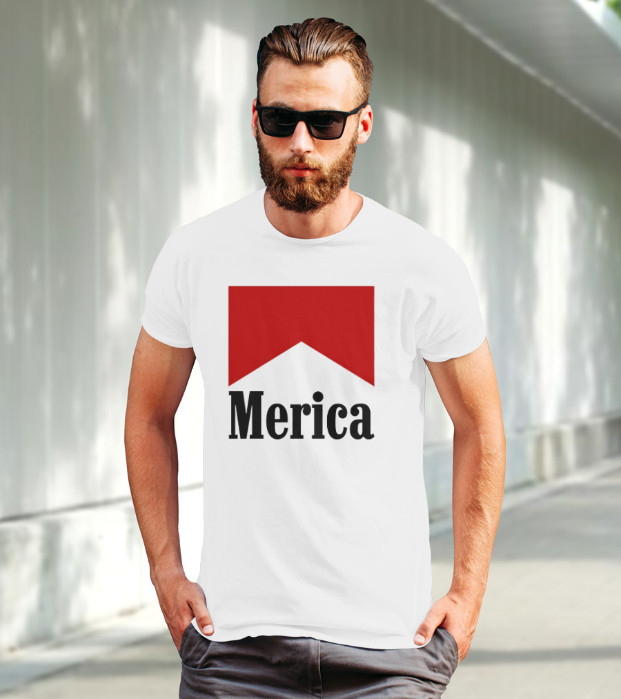 Merica Red Chevron T-Shirt