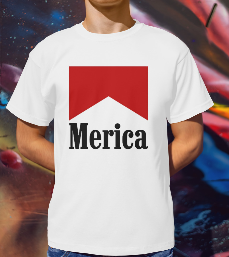 Merica Red Chevron T-Shirt