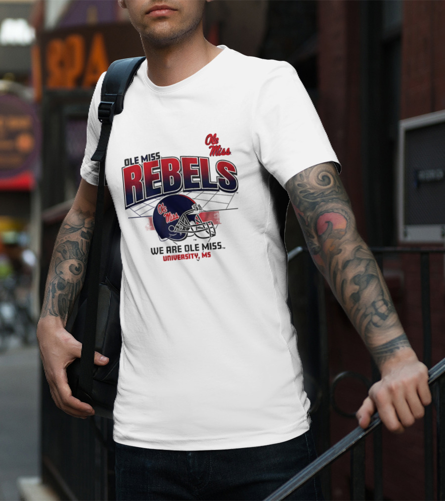 Ole Miss Rebels Football Helmet We Are Ole Miss University MS T-Shirt