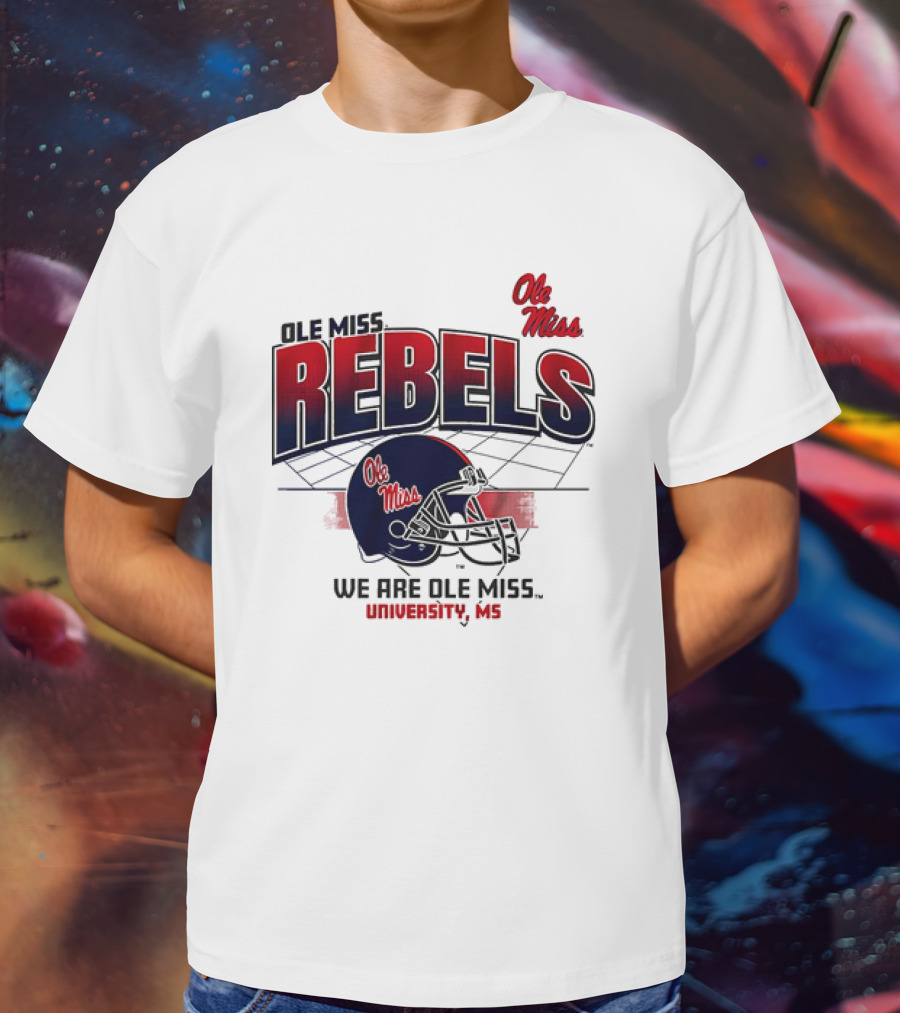 Ole Miss Rebels Football Helmet We Are Ole Miss University MS T-Shirt