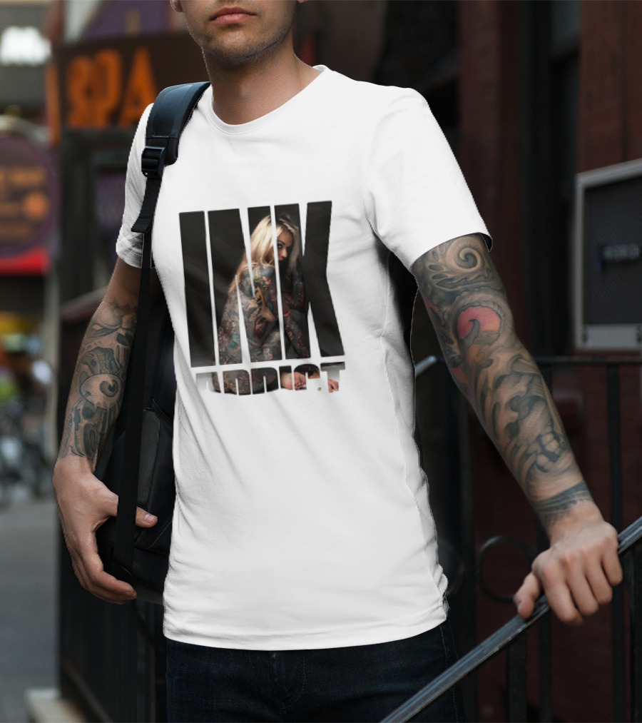 Ink Addict Sarah Maillet Retro T-Shirt