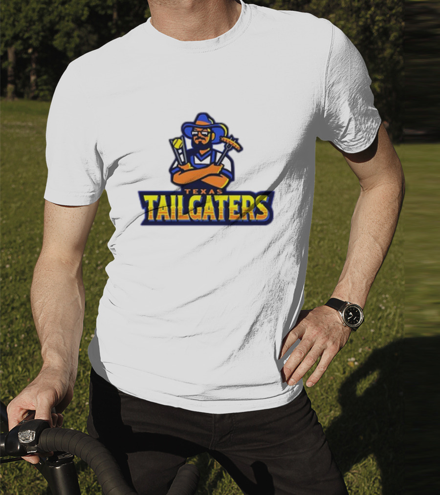 Texas Tailgaters Cartoon Logo Savannah Bananas T-Shirt