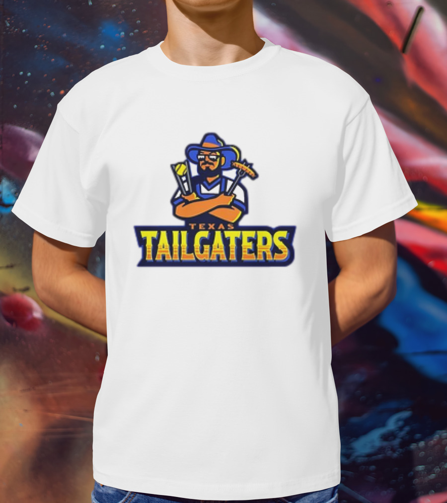 Texas Tailgaters Cartoon Logo Savannah Bananas T-Shirt