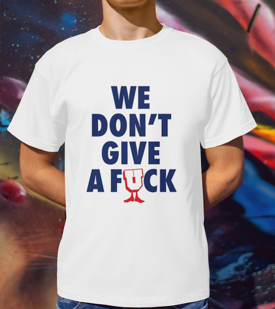 Undefeated We Don’t Give A Fck With Iconic U T-Shirt