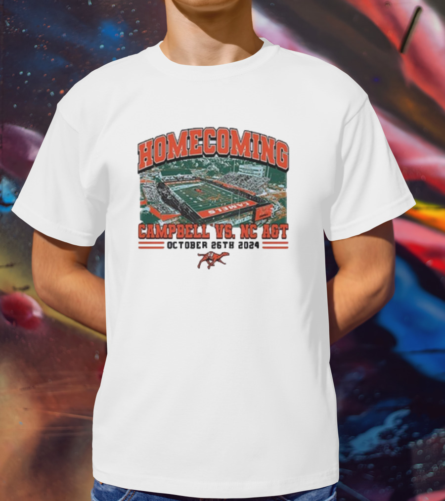 Campbell Vs. NC A&T Homecoming October 26th, T-Shirt