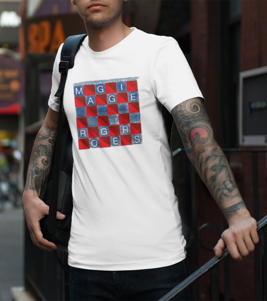 Maggie Rogers Checkmate Tile T-Shirt
