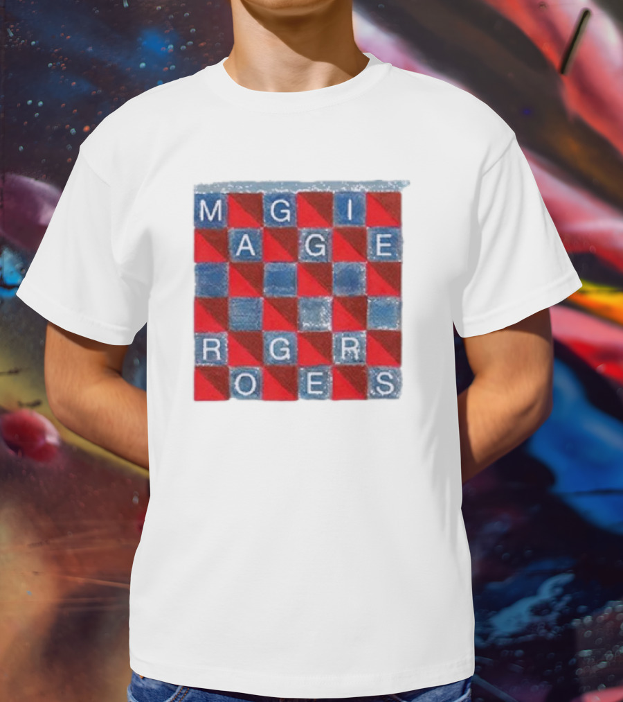 Maggie Rogers Checkmate Tile T-Shirt