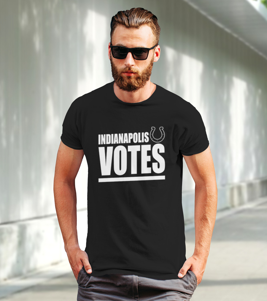 Indianapolis Colts Horseshoe Votes T-Shirt