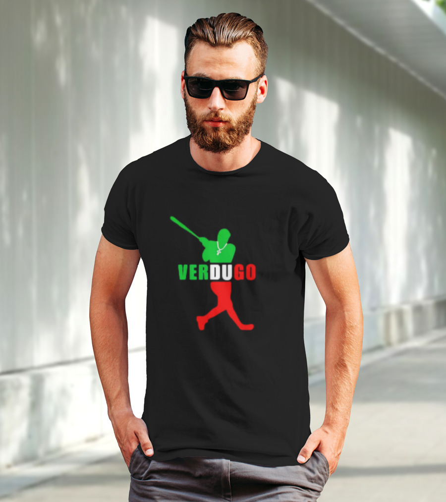 Verdugo Mexico Baseball Red Green T-Shirt