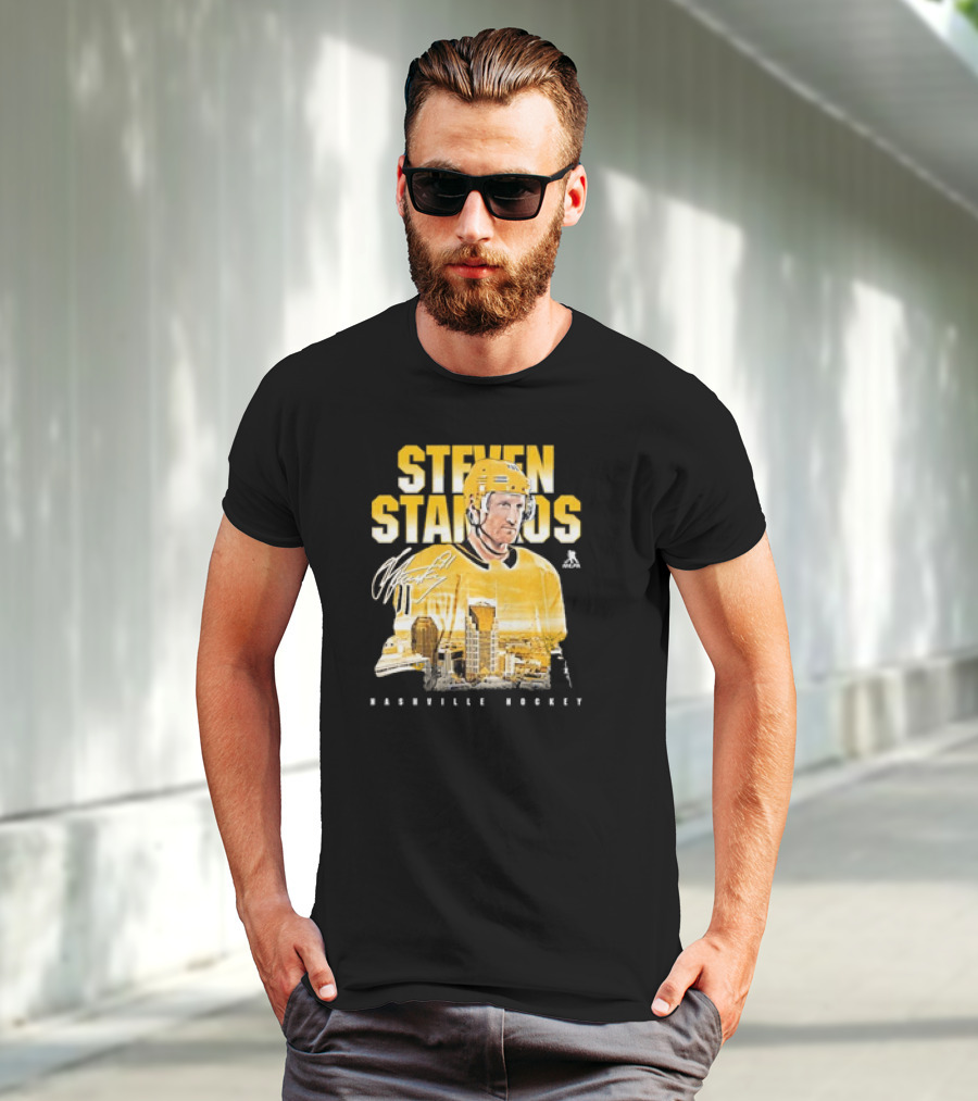 Steven Stamkos Nashville Hockey Landmark T-Shirt