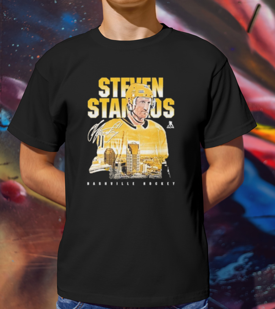 Steven Stamkos Nashville Hockey Landmark T-Shirt