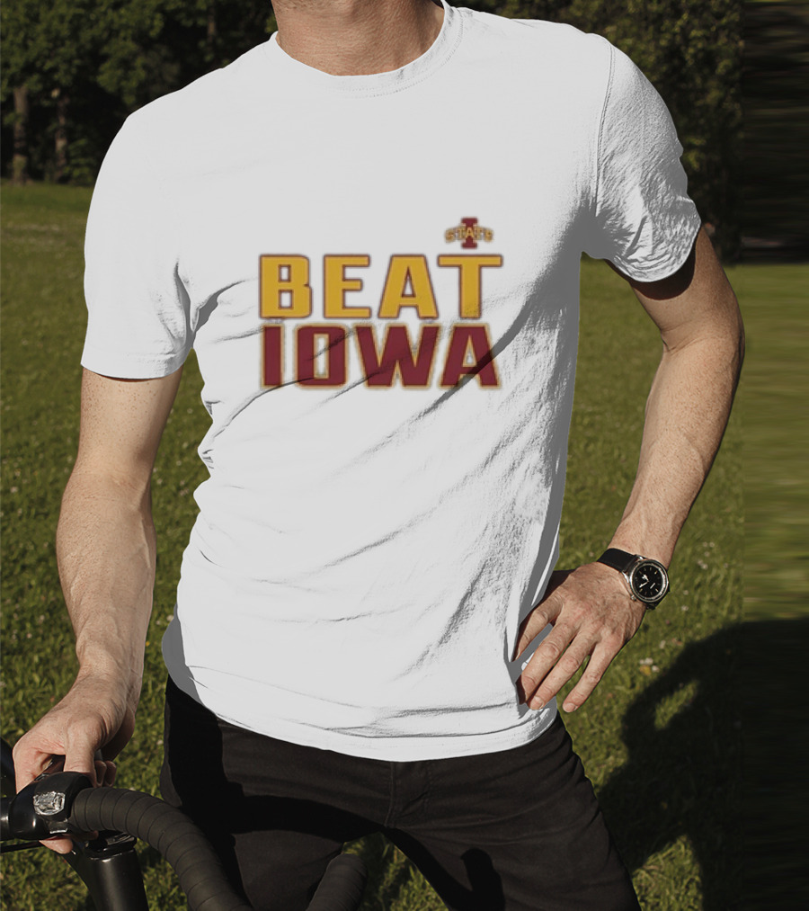 Beat Iowa State Cyclones Rivalry Hawkeyes T-Shirt