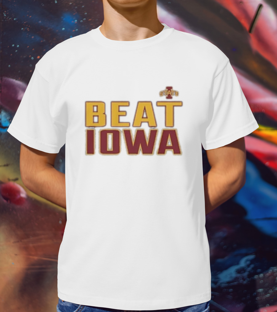 Beat Iowa State Cyclones Rivalry Hawkeyes T-Shirt