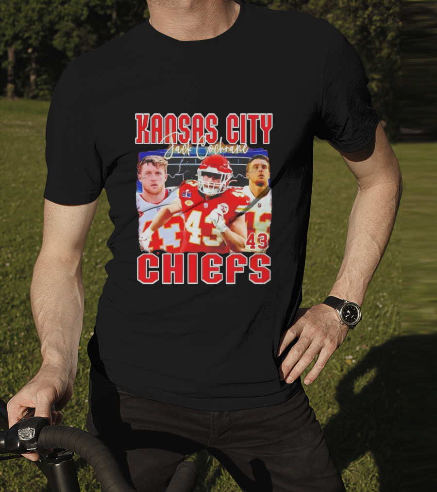Kansas City Chiefs Jack Cochrane 43 Football T-Shirt