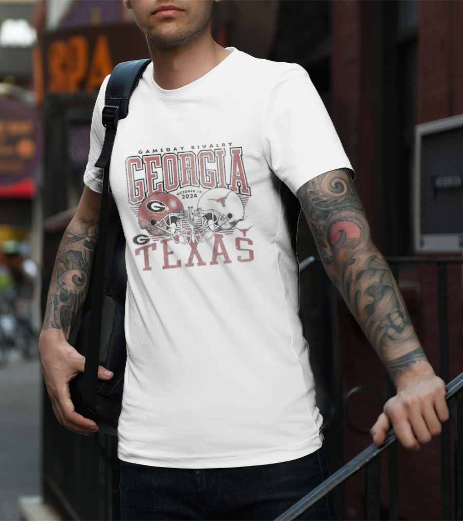 Gameday Rivalry Georgia Texas October 19 T-Shirt