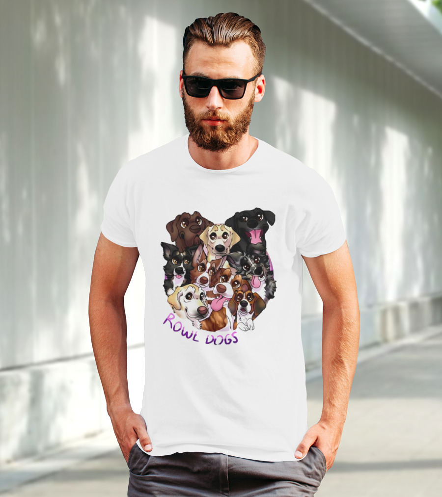 Rowe Dogs Playful Pooches Classic T-Shirt