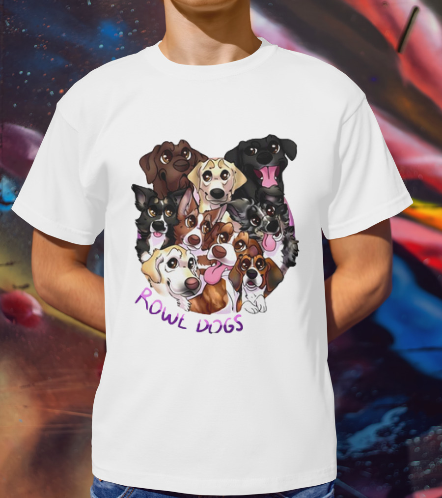 Rowe Dogs Playful Pooches Classic T-Shirt