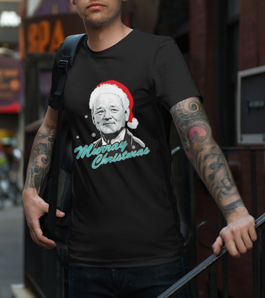 Murray Christmas Santa Hat Festive Holiday T-Shirt